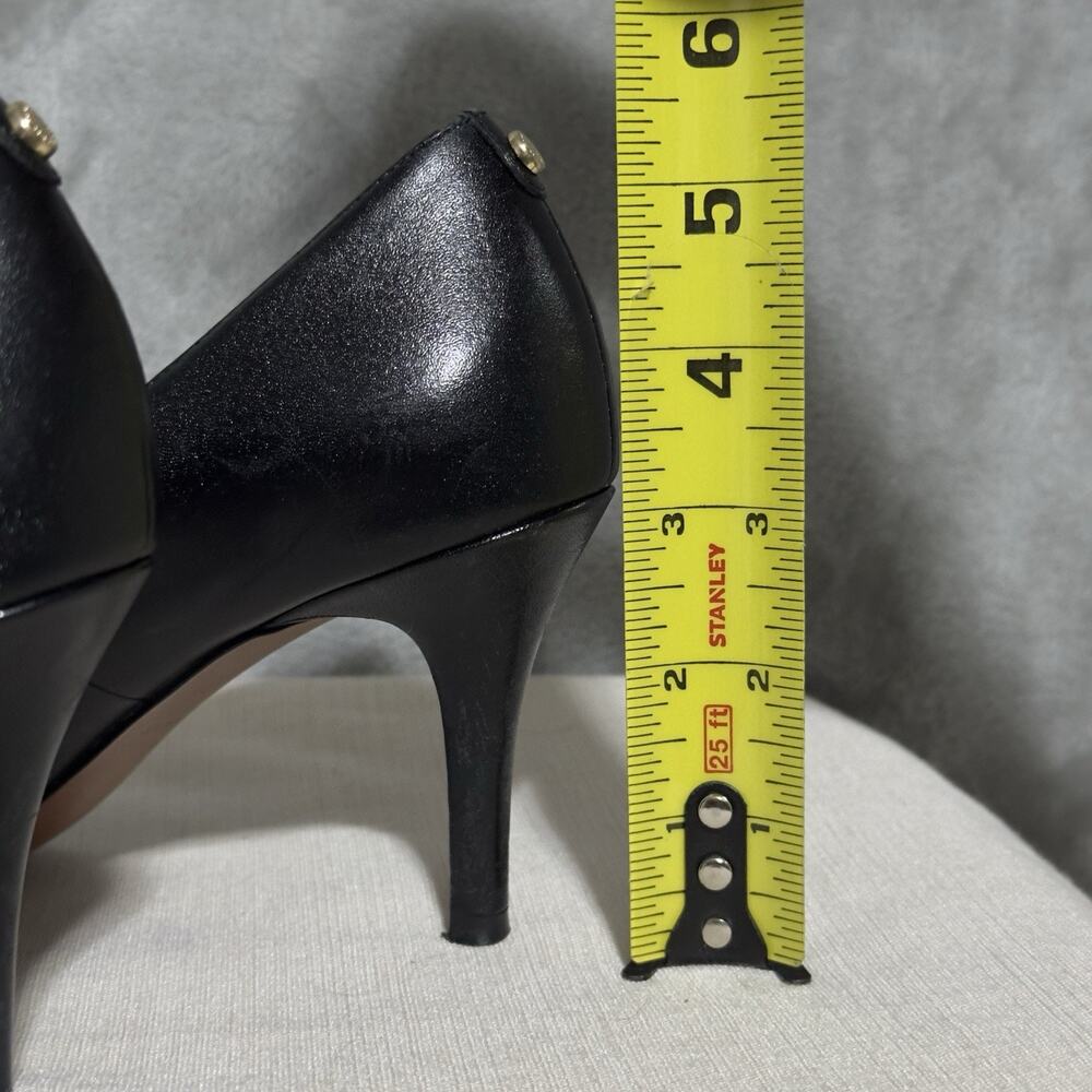 Cole Haan Womens Go To Park Pumps Size 6.5B Black Leather Pointed Toe Slip On - Picture 8 of 9